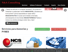 Tablet Screenshot of nyaconsulting.com